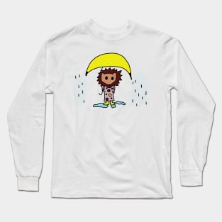 Rainy Day Nanner Long Sleeve T-Shirt